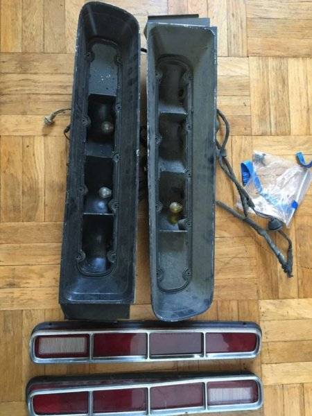 FOR SALE - 1972 Dodge Charger tail lights For B Bodies 