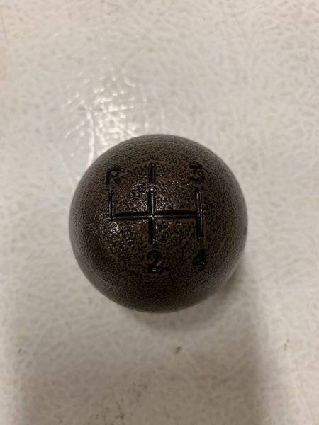 Sold - Repro Wood Grain Shifter Knob   Ball 