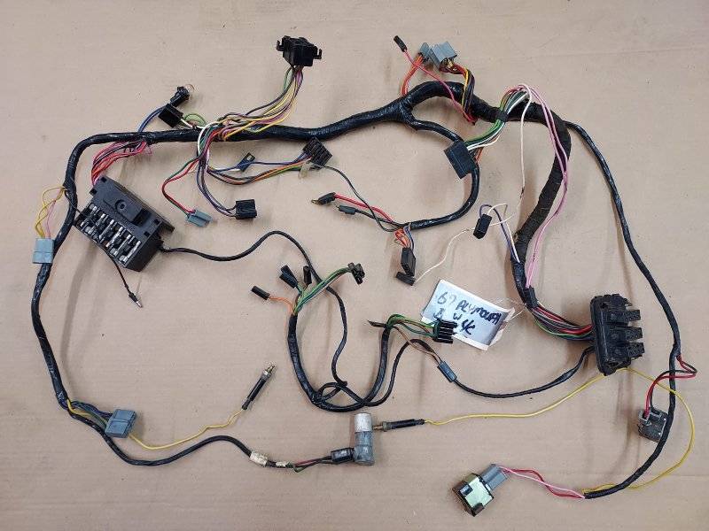 SOLD - 1967 Plymouth GTX Satellite Dash Harness | For B Bodies Only ...