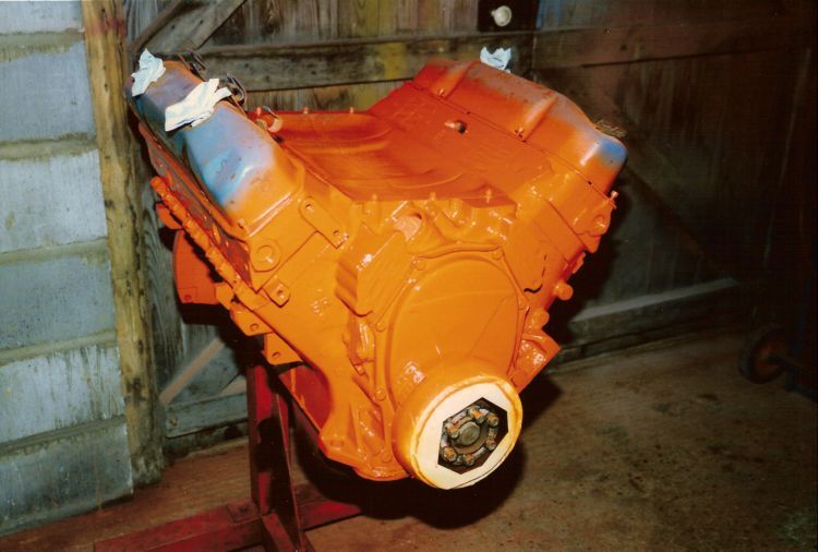 17-3-91 engine painted.jpg