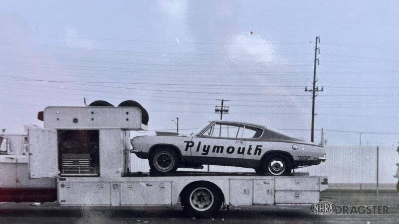 1968 Plymouth Hemi Barracuda prototype testing at Irwindale.jpg