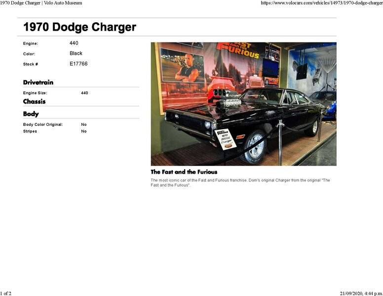 1970 Dodge Charger _ Volo Auto Museum.jpg