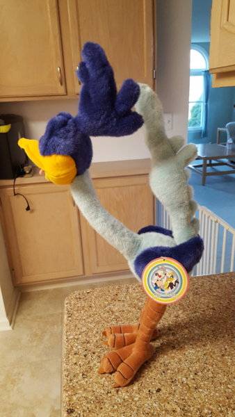 roadrunner soft toy