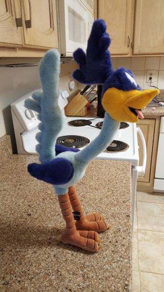 roadrunner soft toy