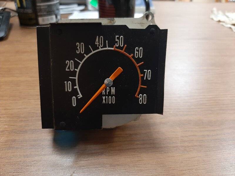 SOLD - 1969 B -Body Square Tachometer | For B Bodies Only Classic Mopar