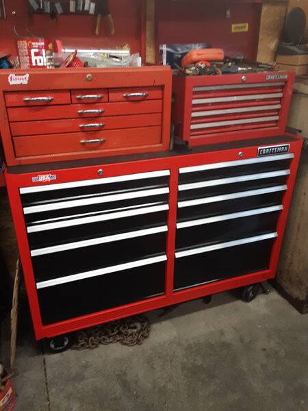 52 craftsman deals tool box