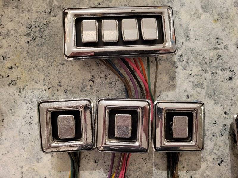 FOR SALE - Mopar Power Window Switches. 3 Sets. 1969 And Newer. | For B ...