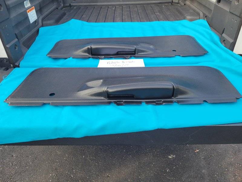 SOLD - 1971 - 1974 B-Body FRONT Lower hard Door Panels - Black in color ...