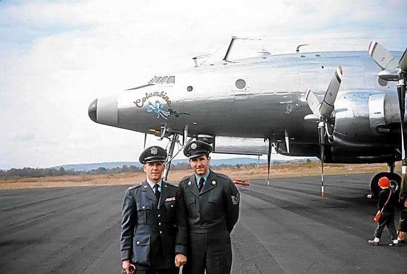 27809 Connie President Ike's Airforce one. The first president's airplane. 'Columbine'.jpg