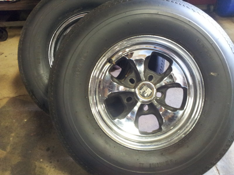 SOLD - Pair of Old School Keystone Wheels | For B Bodies Only Classic ...