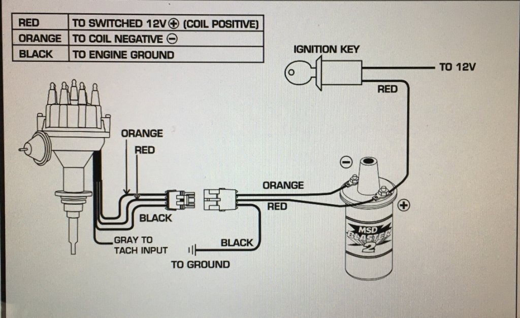 Msd Blaster S Coil Wiring Diagram - Wiring Diagram