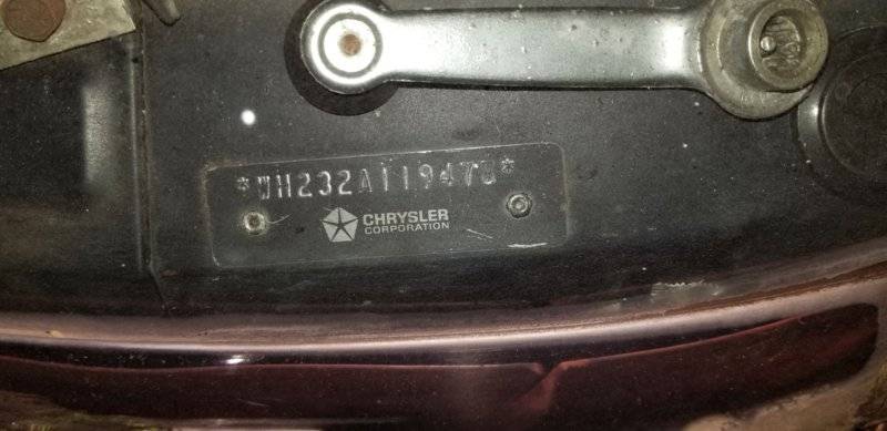 Please Help Decode This VIN | For B Bodies Only Classic Mopar Forum