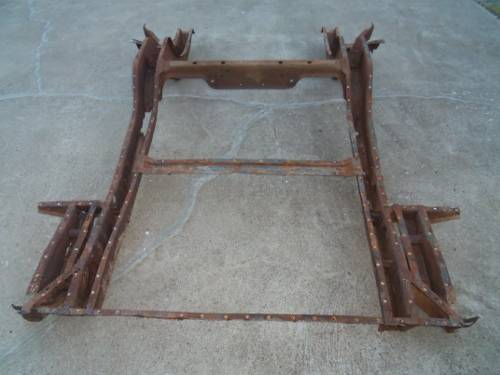 SOLD - Original Rear Frame And Crossmember Assembly 68-70 B-body | For ...