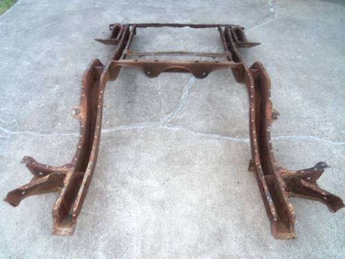 SOLD - Original Rear Frame And Crossmember Assembly 68-70 B-body | For ...