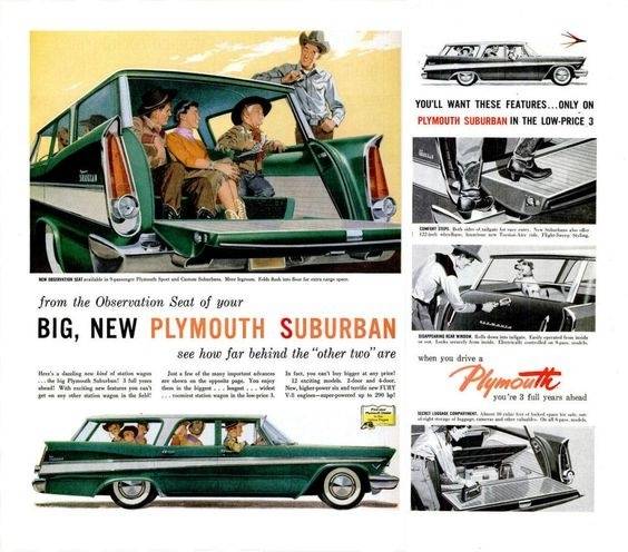 57 Plymouth Suburban Station Wagon Advert. #2.jpg