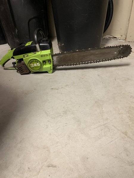 Antique store poulan chainsaw