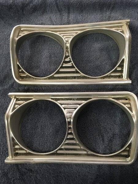 FOR SALE - ‘64 Plymouth Headlight Bezels, $40 | For B Bodies Only ...