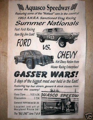 60's Aquasco Speedway Advert. Gasser Wars.jpg