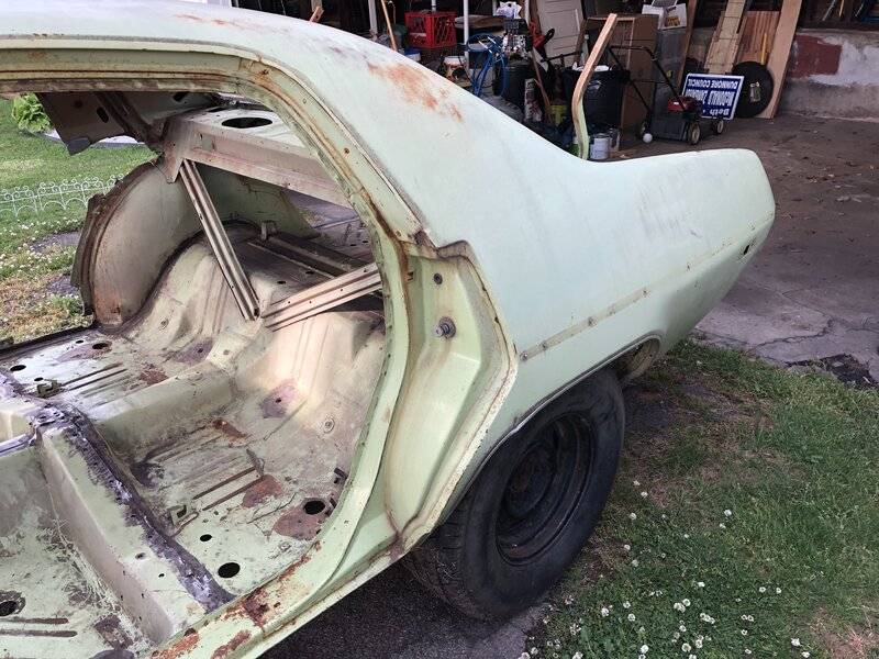 SOLD - 1973 B-body Parts Car - Good 73/74 Charger/Satellite Sheetmetal ...