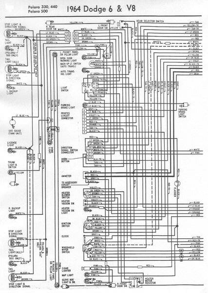 1964 Dodge Polara turn signal relay location | For B Bodies Only ...
