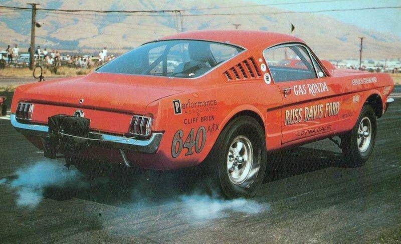 Still Racy After All These Years: Gas Ronda's First A/FX Mustang