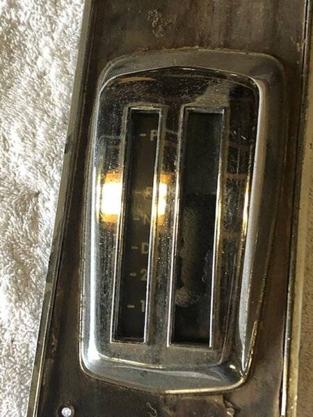 FOR SALE - 1965 Plymouth Fury A/T floor shifter bezel | For B Bodies ...