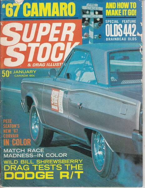 67 Coronet RT HT Super Stock Jan. 1967 Cover.jpg