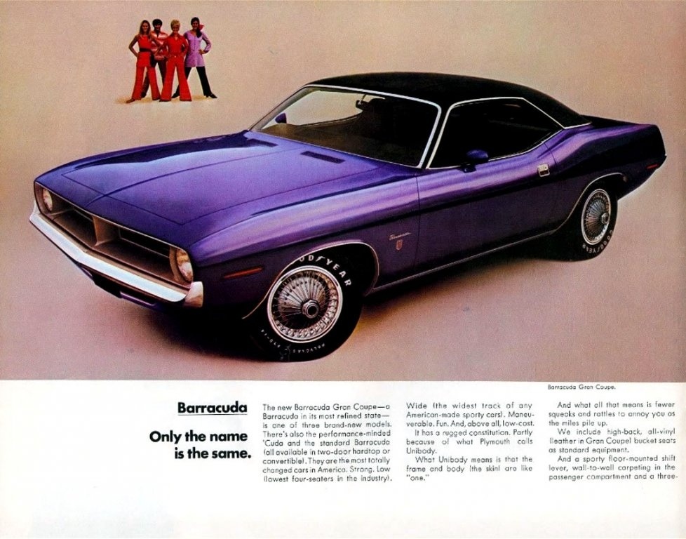 70 Barracuda Gran Coupe Advert. #1.jpg