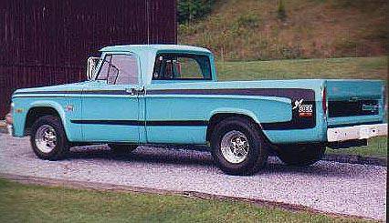 70 D-100 Sweptside Pick up Dodge Dude edition #2.jpg