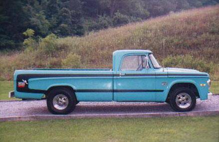 70 D-100 Sweptside Pick up Dodge Dude edition #3.jpg