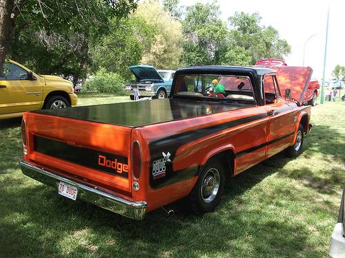 70 D-100 Sweptside Pick up Dodge Dude edition #6.jpg