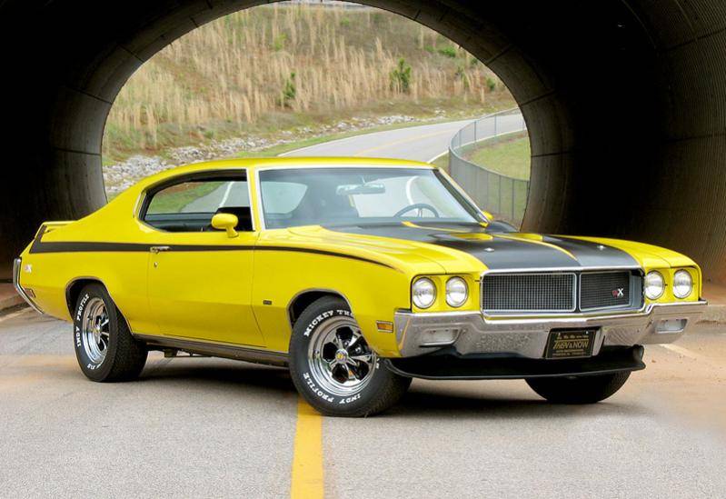 71 Buick GS-X Stage II 455ci Saturn Yellow Black #1.jpg