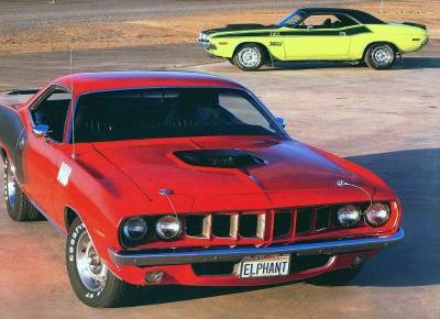 71 Cuda Hemi & 70 TA Challenger 340 Six-Pak.jpg