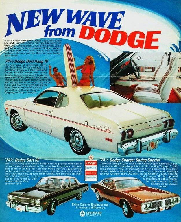 74.5 Dart Hang 10 Advert. #1 New wave form Dodge.jpg