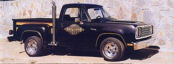 77 D-150 Midnight Express - Black & Gold play on the lil Red Express.jpg