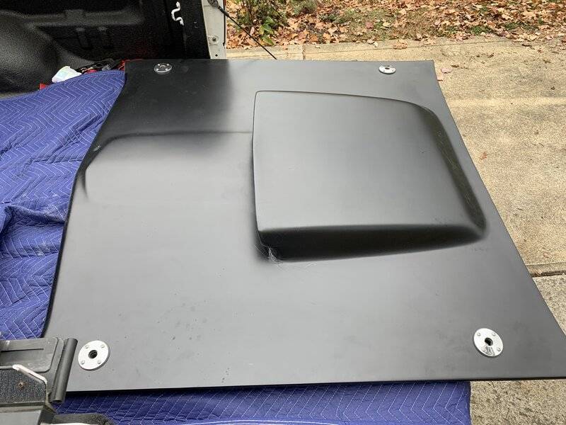 SOLD 1969 Lift Off Fiberglass Hood For B Bodies Only Classic Mopar 