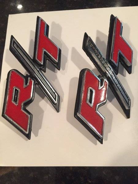 SOLD - 67 Coronet R/T Quarter Panel Emblems | For B Bodies Only Classic ...