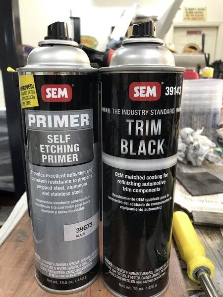 SEM 39143 Trim Black 15 oz. Can