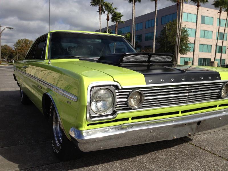 SOLD - 1966 Plymouth Belvedere II, Beautiful Sublime Green. Rust Free,  Restored!