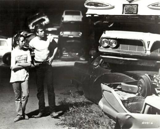 American Graffiti John Milner & McKensy in Wrecking Yard #1.jpg