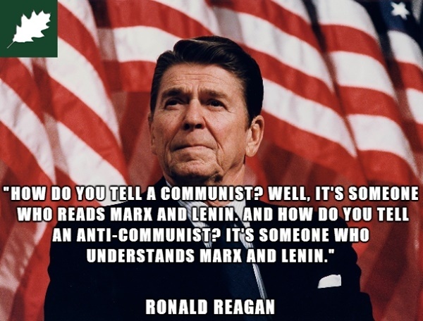 American Ronald Reagan on Communists - Marx & Lenin.jpg