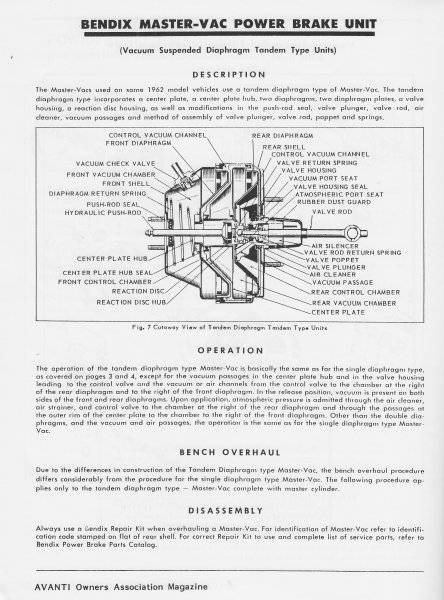 Bendix Dual diaphragm. | For B Bodies Only Classic Mopar Forum