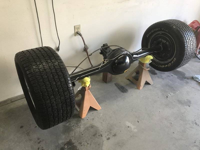 Brakes, Drums and Wheels Installed.JPG