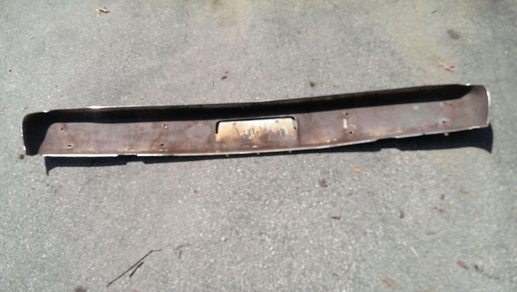 SOLD - For sale 66 Coronet front bumper - driver quality chrome $150 ...