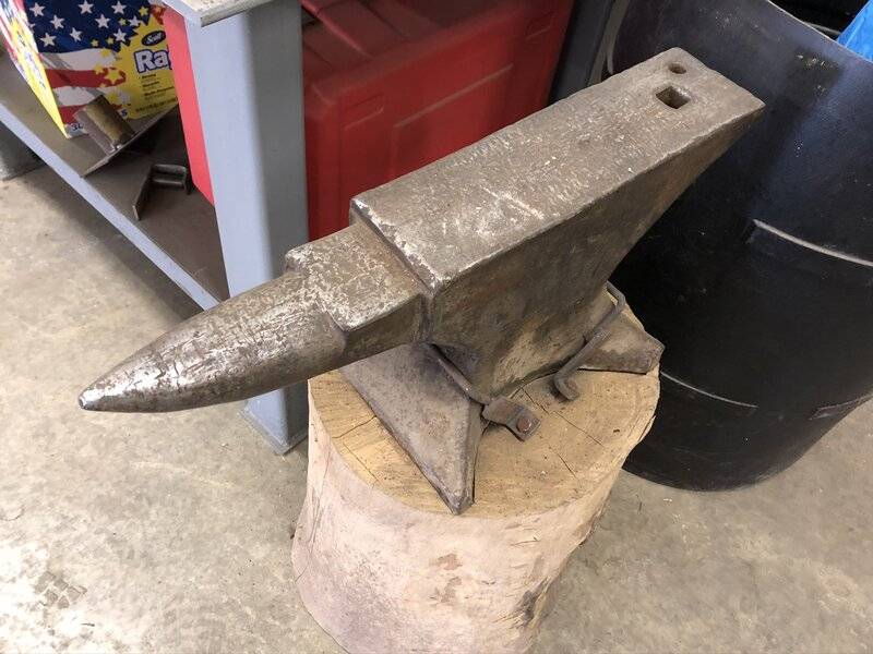 Refined Redux - Used some 4x6's to make an anvil stand for