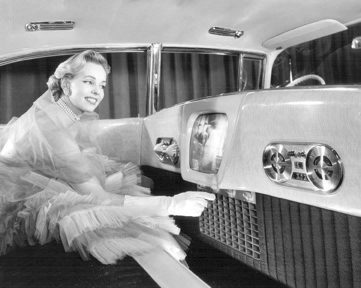 Cadillac Concept Car with Television, Telephone and Tape Player c1955.jpg