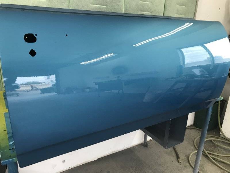 Clear Coat Freshly Sprayed 1.JPG