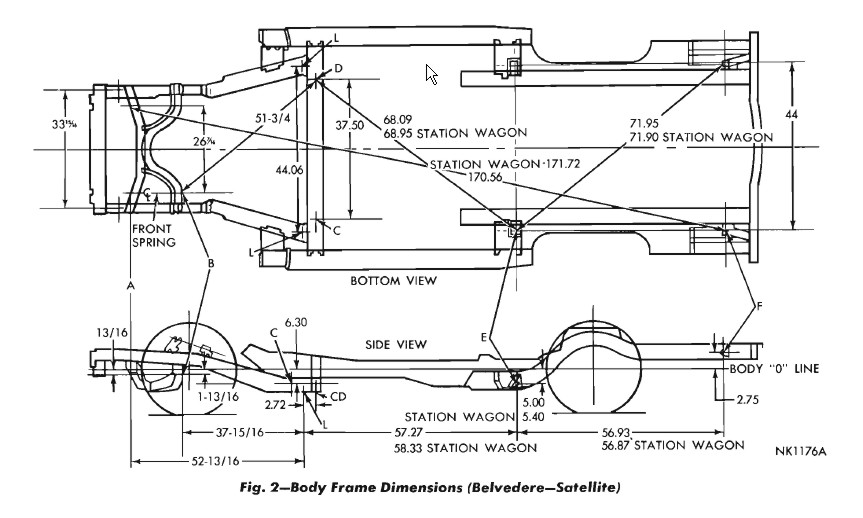 frame alignment!need some help! | For B Bodies Only Classic Mopar Forum