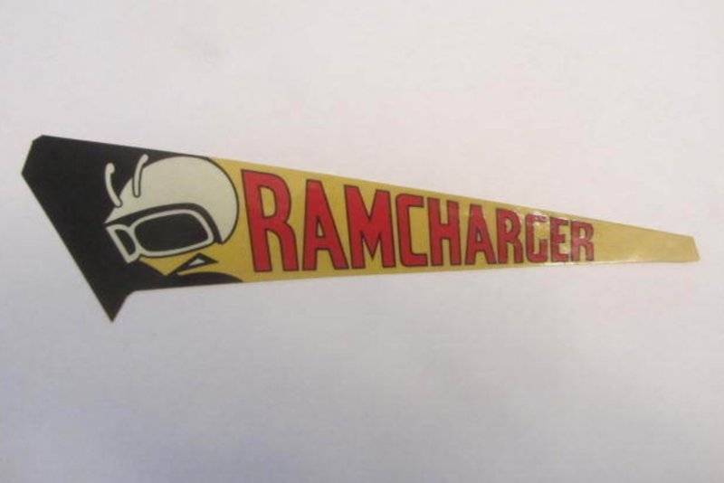 FOR SALE - NOS 1971-72 Dodge Ramcharger Air Scoop Decal | For B Bodies ...