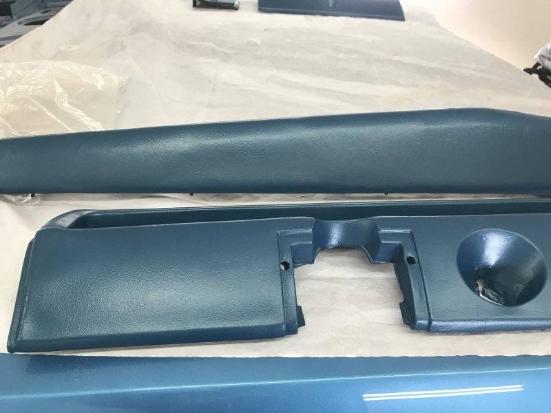 Dash Pads Painted Teal Blue.JPG